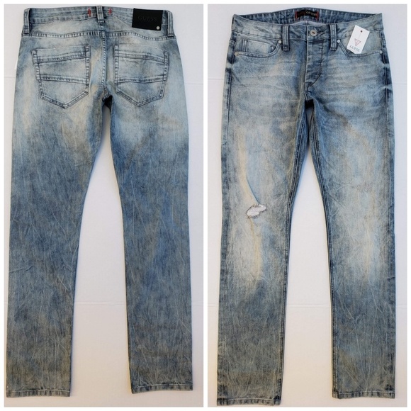 NEW GUESS Mens Skinny Jeans SZ 32 - Picture 1 of 7